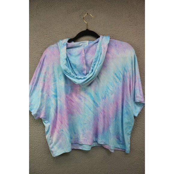 Heathmoor Women's Pajama Set-Hooded Top & Shorts-Size Large-Dolman Sleeves - Picture 6 of 12